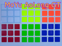Наклейки на MoYu AoLong GT