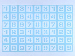 Наклейки на кубик Рубіка (судоку)