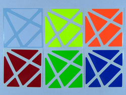 Stickers for Axis Cube (Axel Cube)