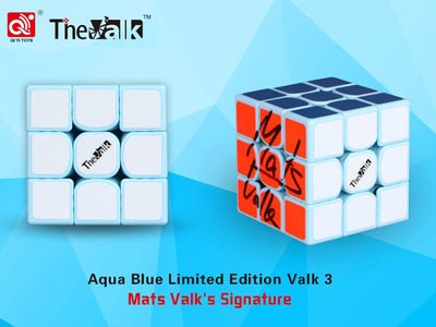 Rubik's Cube The Valk 3 Aqua Blue (Limited Edition)