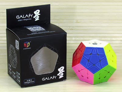 Megaminx X-Man Galaxy v1 (75 mm)