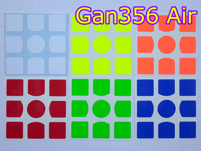 Stickers for Gan356 Air / Air U / Air S