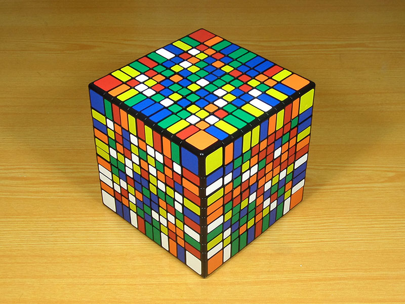 ShengShou 11x11 Cube Black White Puzzle Shop "Cut Corner Cubes" .