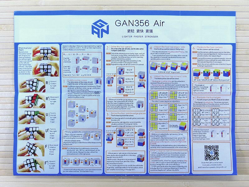 Advanced Manual For Solving 3x3 Rubik S Cube By Gan